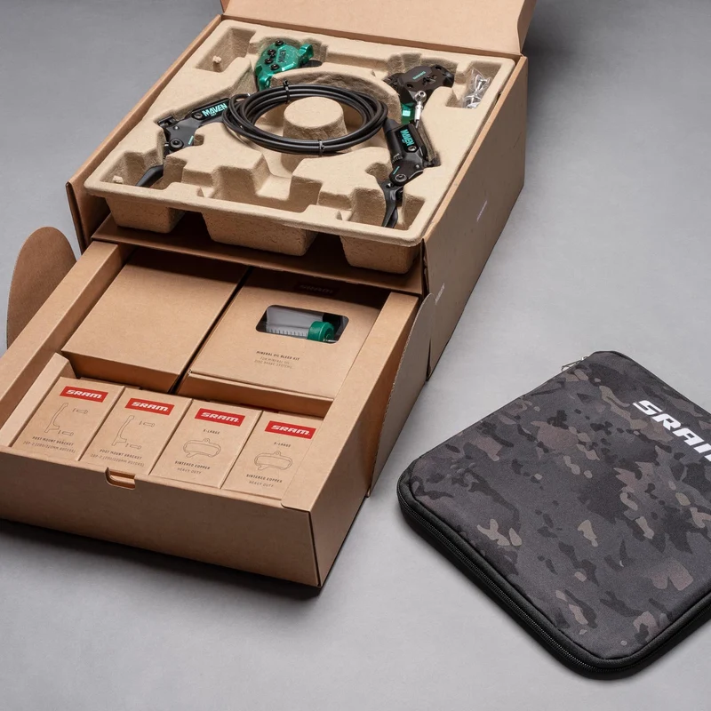 Kit freno a disco idraulico Sram Maven ultimate expert Teal - Splatter