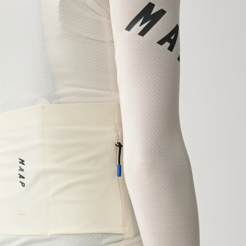 Maglia donna maniche lunghe Maap Aeon - Bianco