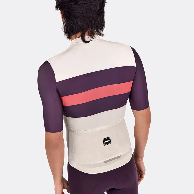 Maglia Santini Bengal - Bordeaux