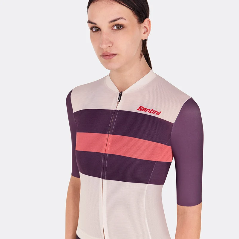 Maglia Santini Bengal - Bordeaux
