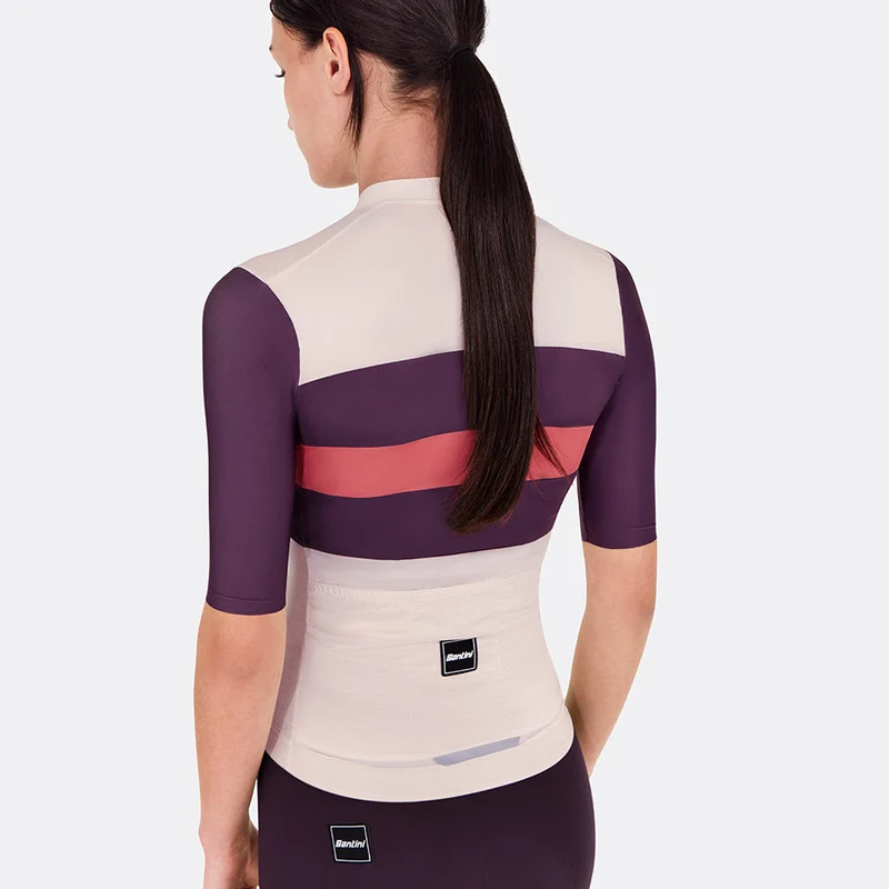 Maglia Santini Bengal - Bordeaux