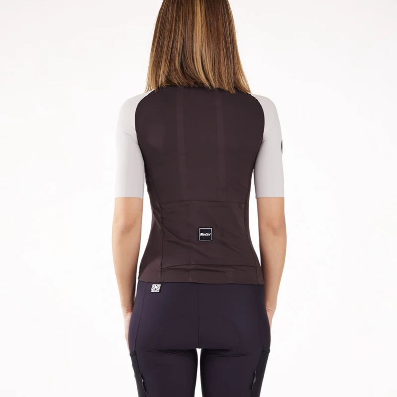 Maglia Santini Pelle - Marrone