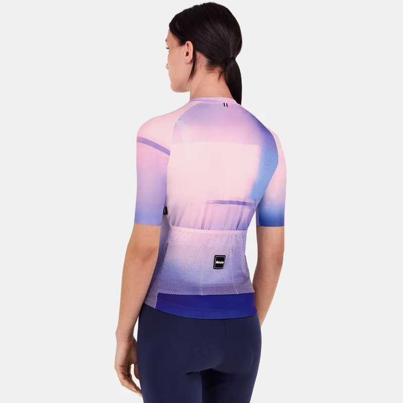 Maglia Santini Luce - Rosa Blu