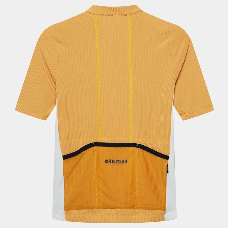 Maglia Cafe du Cycliste Romy - Giallo