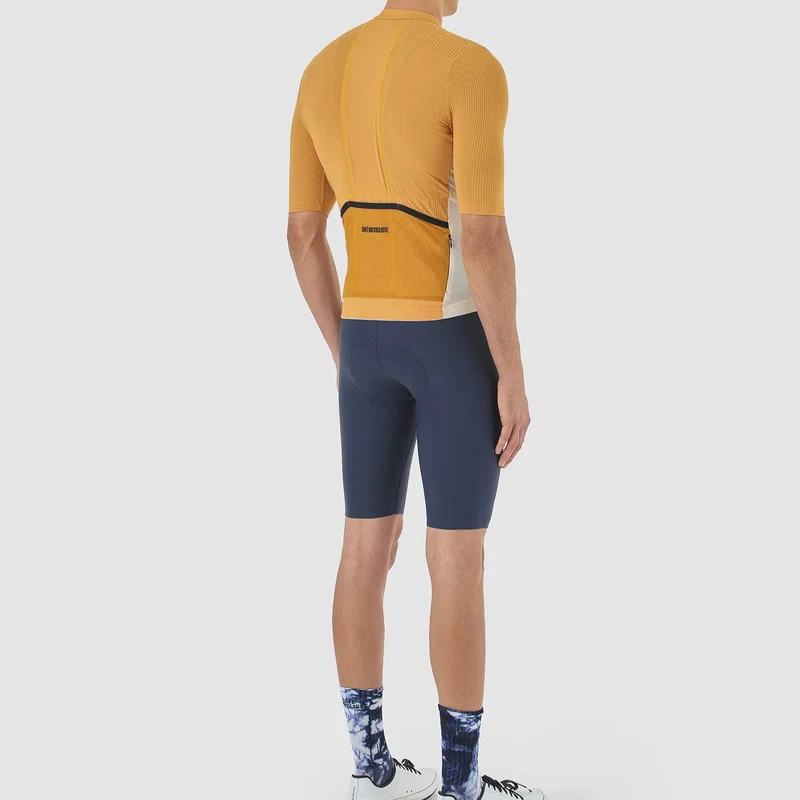 Maglia Cafe du Cycliste Romy - Giallo