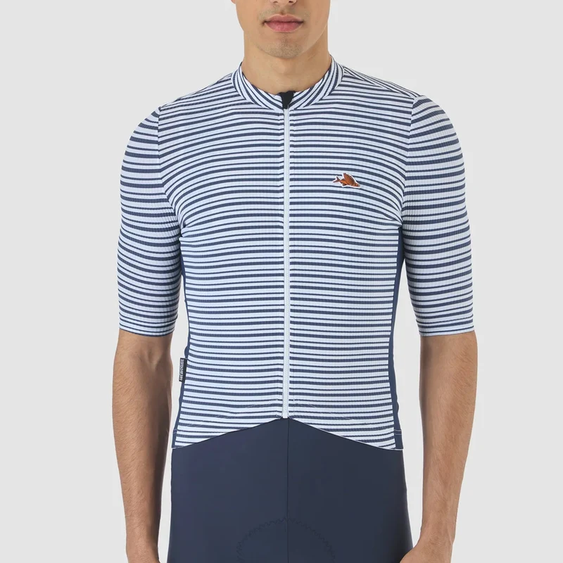 Maglia Cafe du Cycliste Romy - Blu