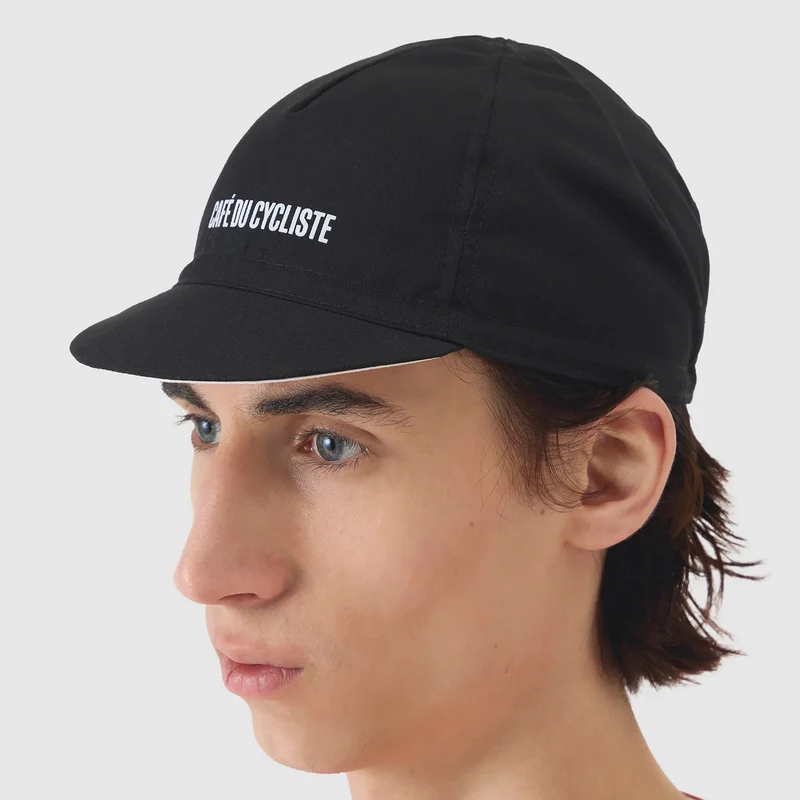 Cappellino Cafe du Cycliste Gapette - Nero