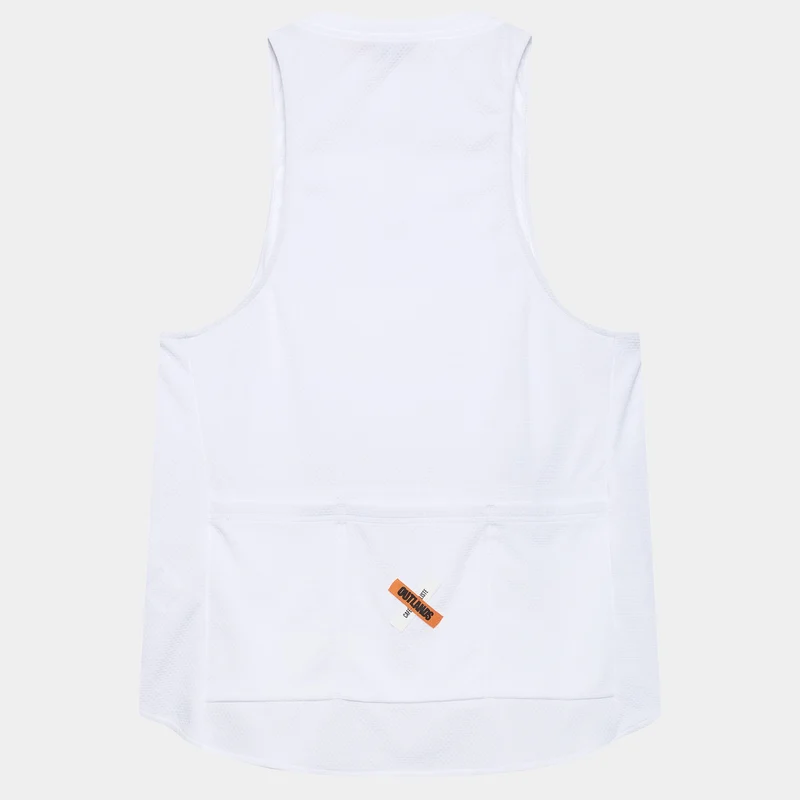 Top donna Cafe du Cycliste Julia - Bianco