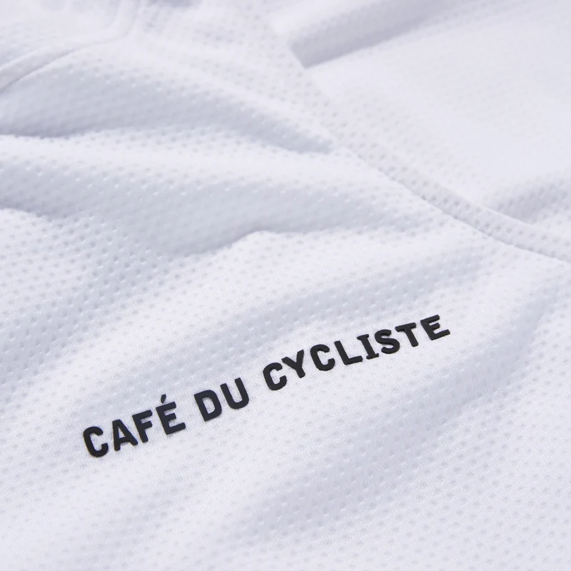 Top donna Cafe du Cycliste Julia - Bianco