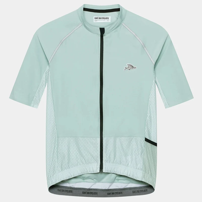 Maglia Cafe du Cycliste Magda - Azzurro
