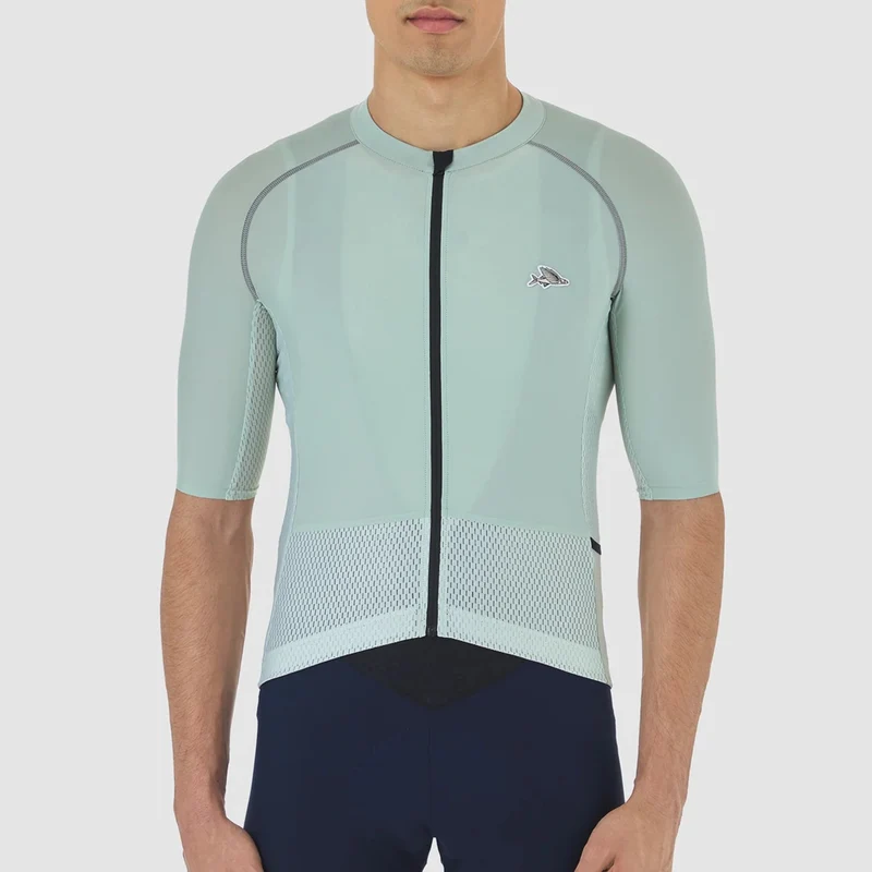 Maglia Cafe du Cycliste Magda - Azzurro