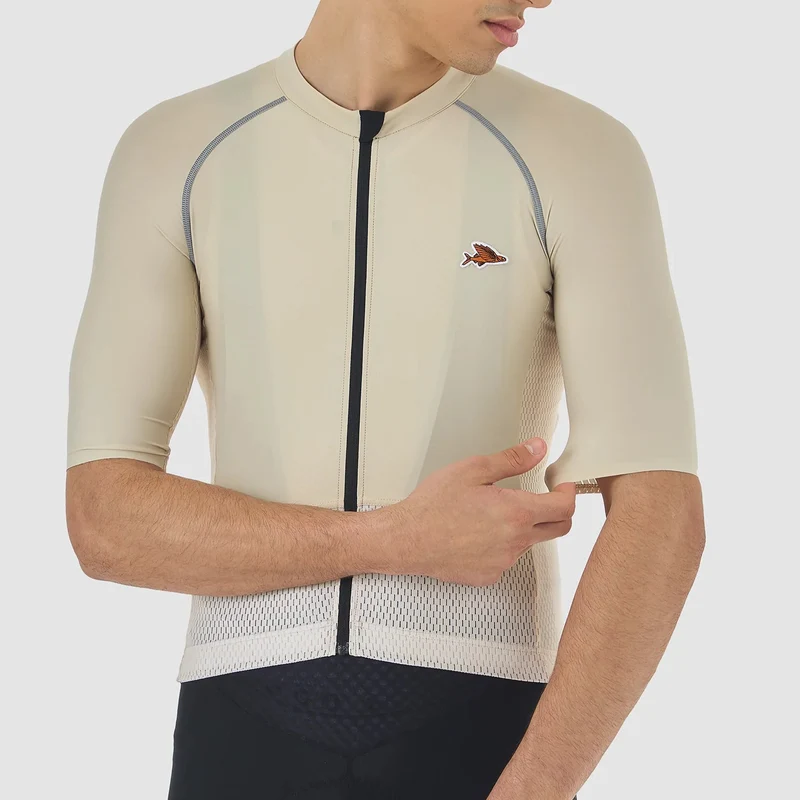 Maglia Cafe du Cycliste Magda - Beige