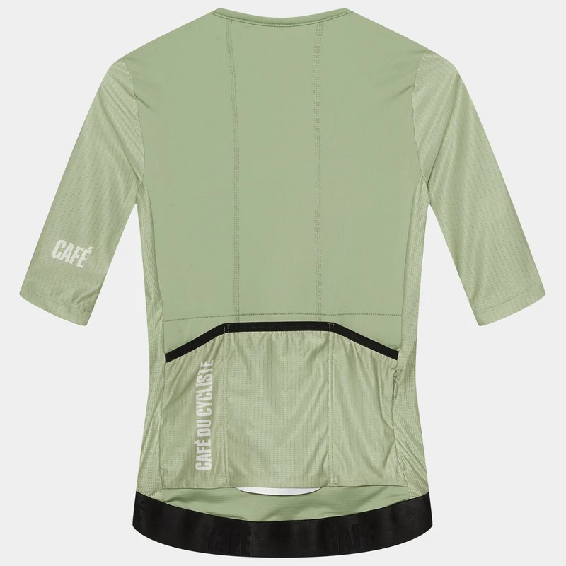 Maglia donna Cafe du Cycliste Olympe - Verde