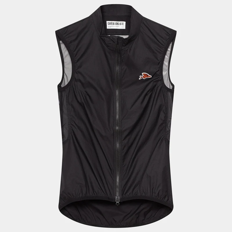 Gilet donna Cafe du Cycliste Edith - Nero