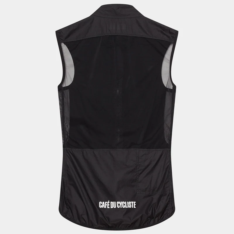 Gilet donna Cafe du Cycliste Edith - Nero