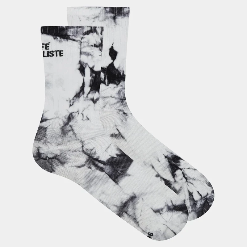 Calze Cafe du Cycliste Tie Dye - Bianco