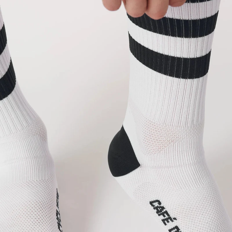Calze Cafe du Cycliste Skate - Bianco