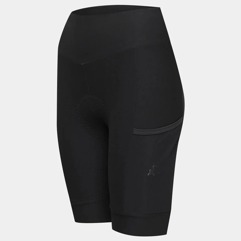Pantaloncini donna Cafe du Cycliste Elsa - Nero