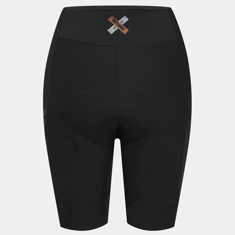 Pantaloncini donna Cafe du Cycliste Elsa - Nero