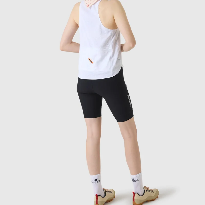 Pantaloncini donna Cafe du Cycliste Elsa - Nero