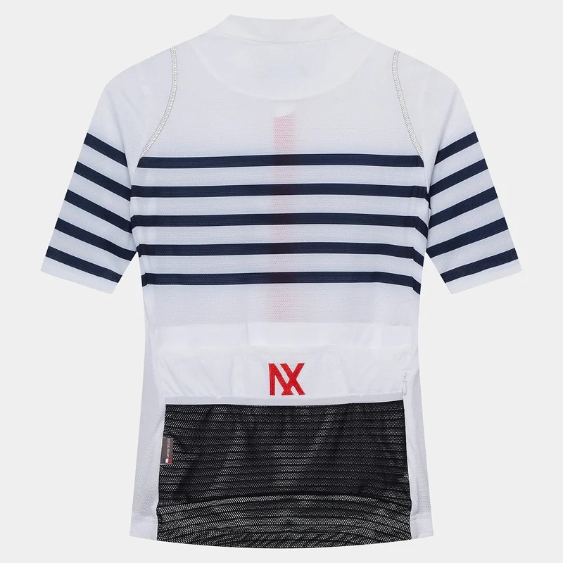 Maglia donna Cafe du Cycliste Mona - Bianco