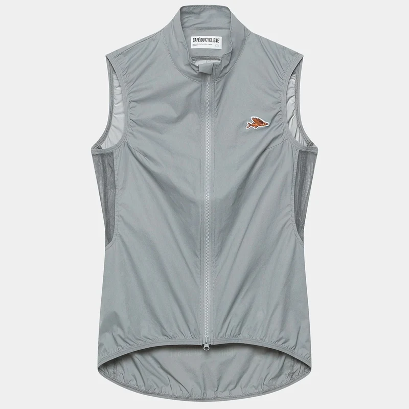 Gilet donna Cafe du Cycliste Edith - Grigio