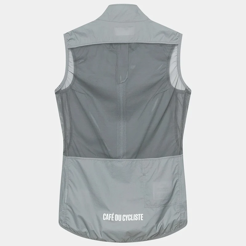 Gilet donna Cafe du Cycliste Edith - Grigio