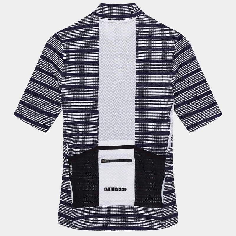 Maglia donna Cafe du Cycliste Francine - Blu