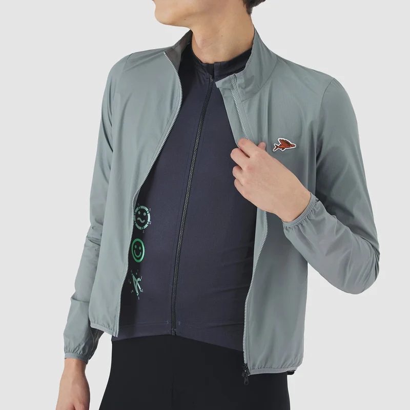 Mantellina Cafe du Cycliste Edith - Grigio