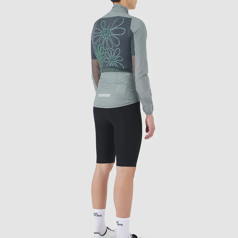 Mantellina Cafe du Cycliste Edith - Grigio