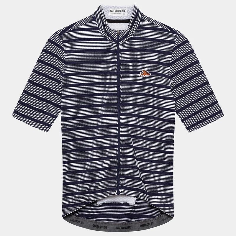 Maglia Cafe du Cycliste Francine - Blu