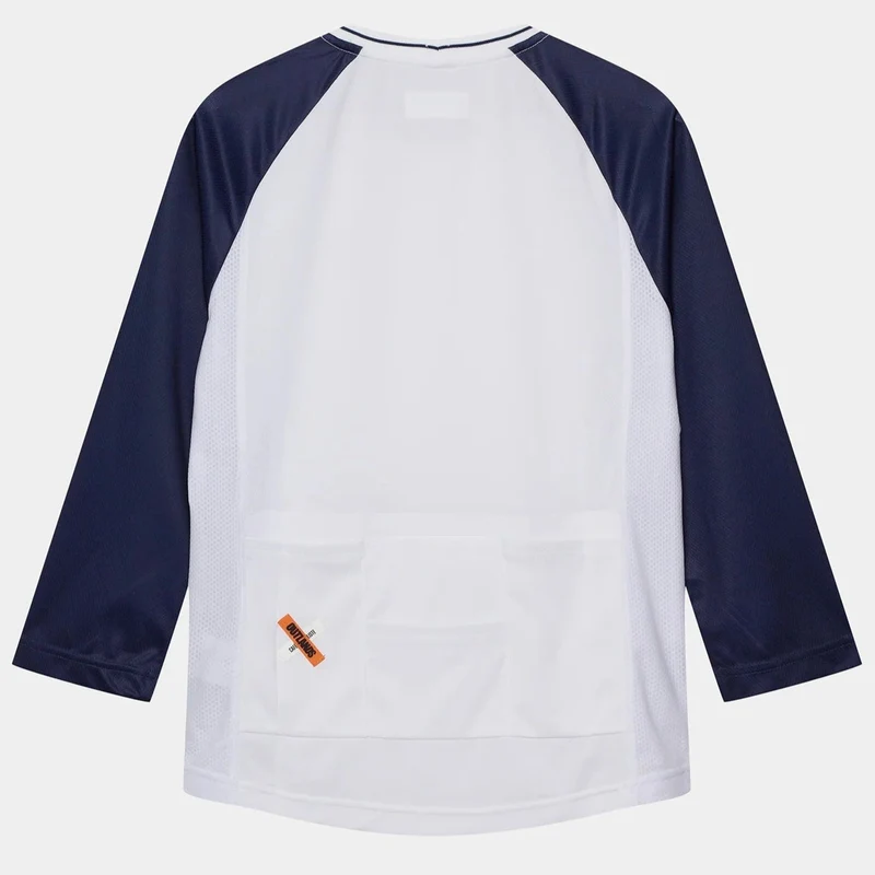 Maglia 3/4 Cafe du Cycliste Barbara - Blu