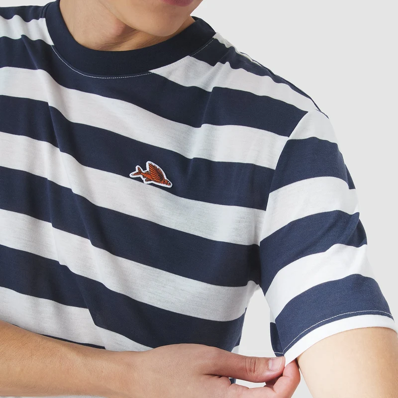 Maglia Cafe du Cycliste Sandie - Blu