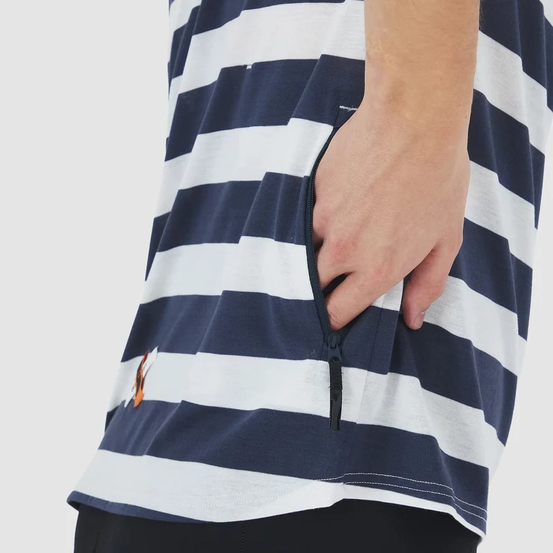 Maglia Cafe du Cycliste Sandie - Blu