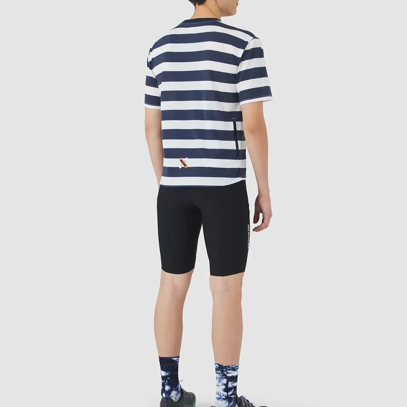 Maglia Cafe du Cycliste Sandie - Blu