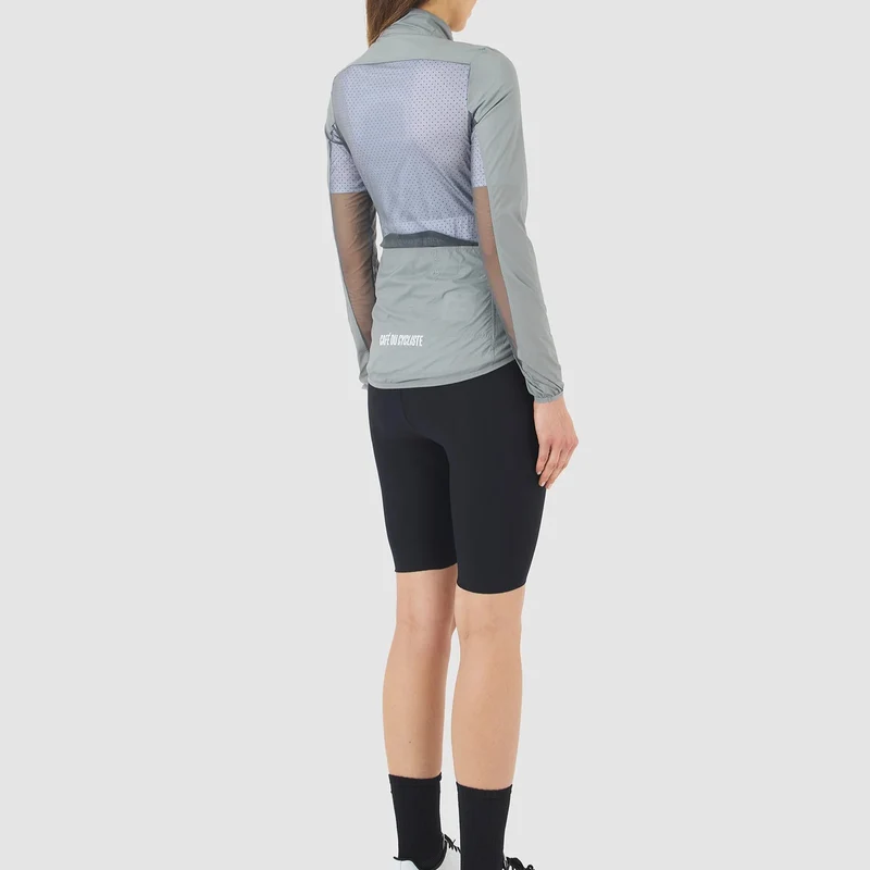 Mantellina donna Cafe du Cycliste Edith - Grigio