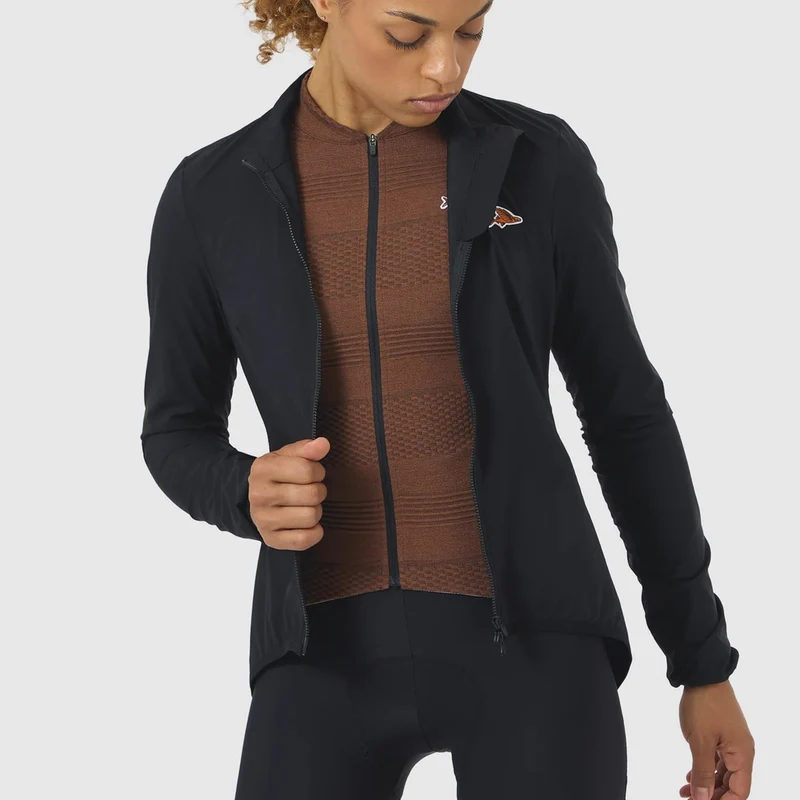 Mantellina donna Cafe du Cycliste Edith - Nero
