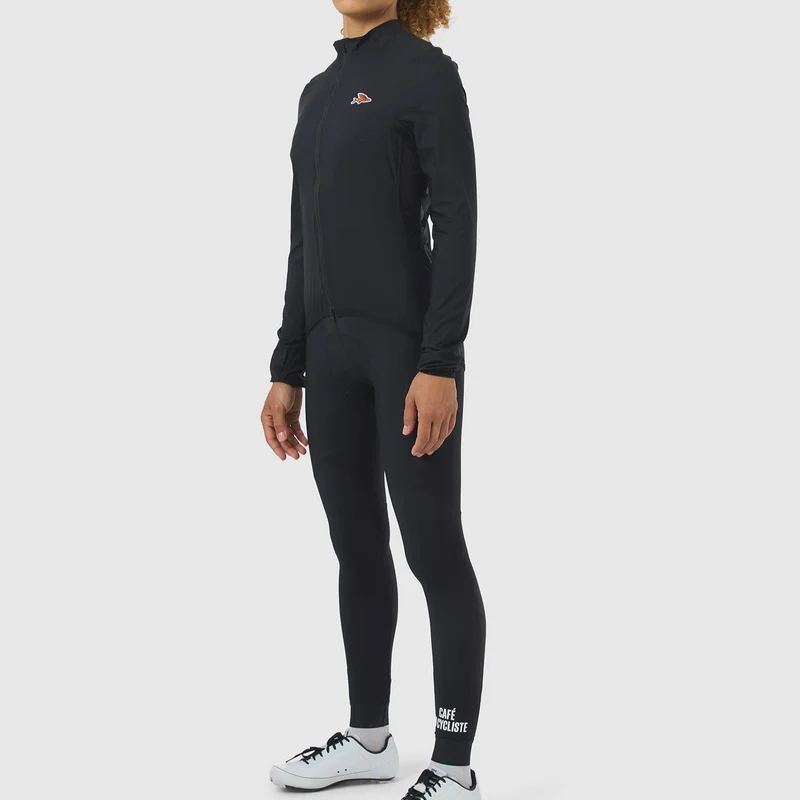 Mantellina donna Cafe du Cycliste Edith - Nero