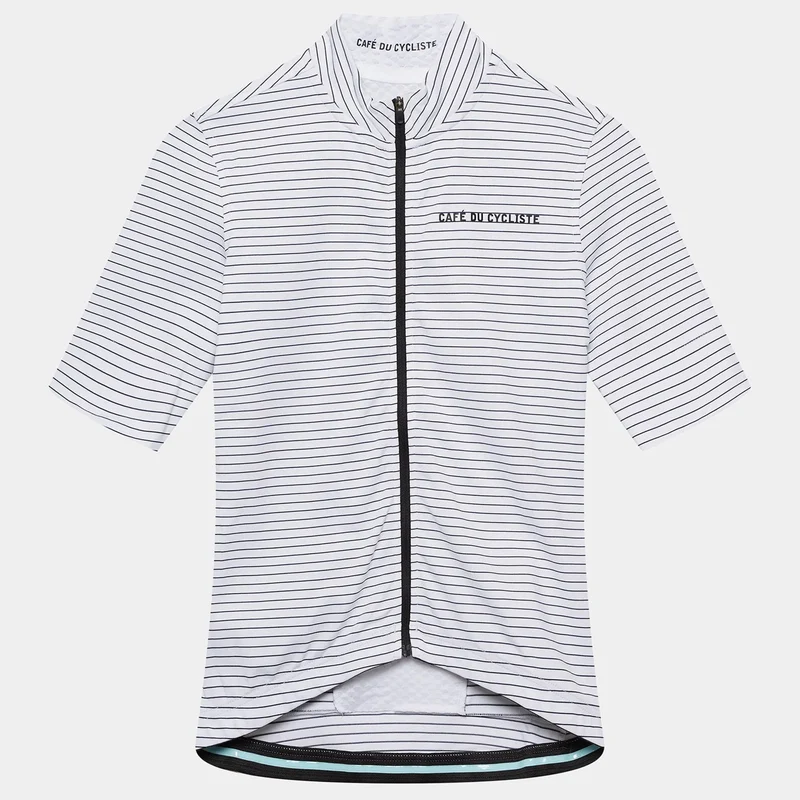 Maglia donna Cafe du Cycliste Francine - Bianco