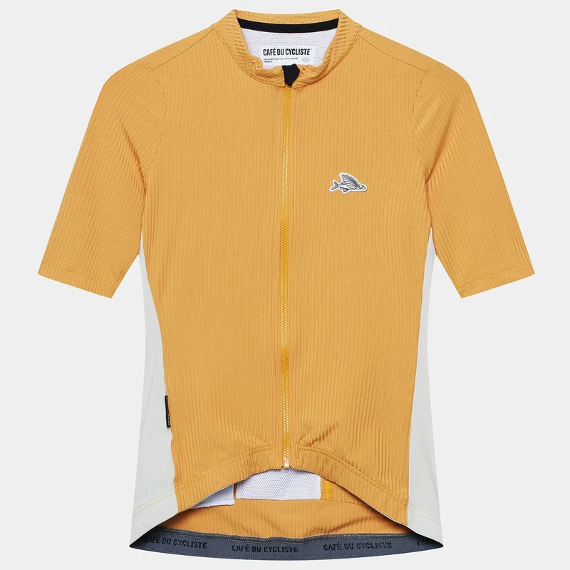 Maglia donna Cafe du Cycliste Romy - Giallo
