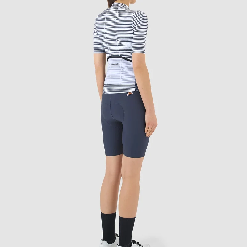 Maglia donna Cafe du Cycliste Romy - Blu