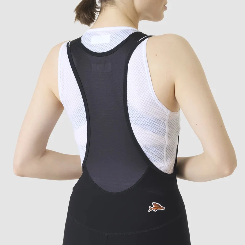 Maglia intima senza maniche donna Cafe du Cycliste Liliane - Bianco
