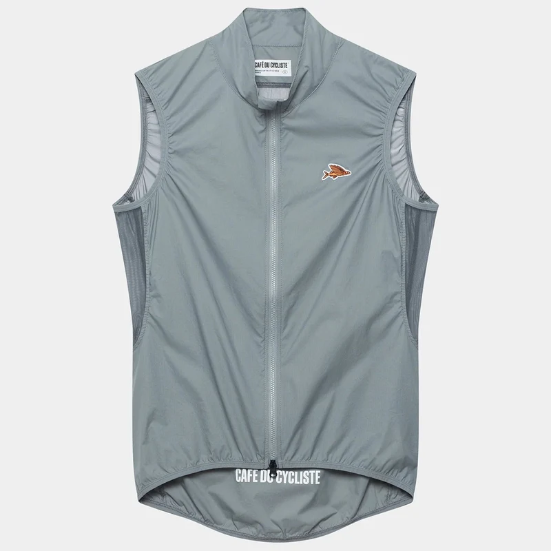 Gilet Cafe du Cycliste Edith - Grigio