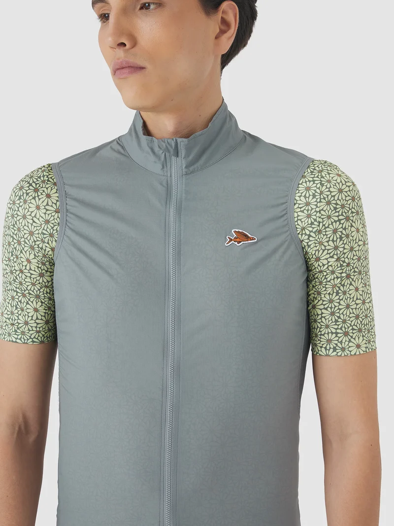 Gilet Cafe du Cycliste Edith - Grigio