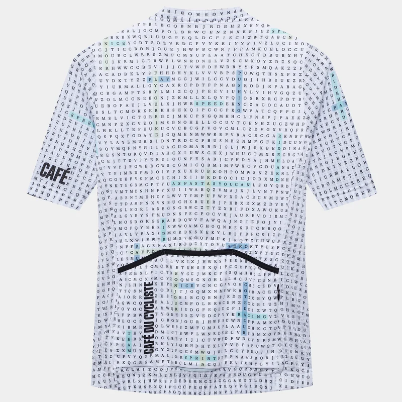 Maglia Cafe du Cycliste Angeline - Bianco
