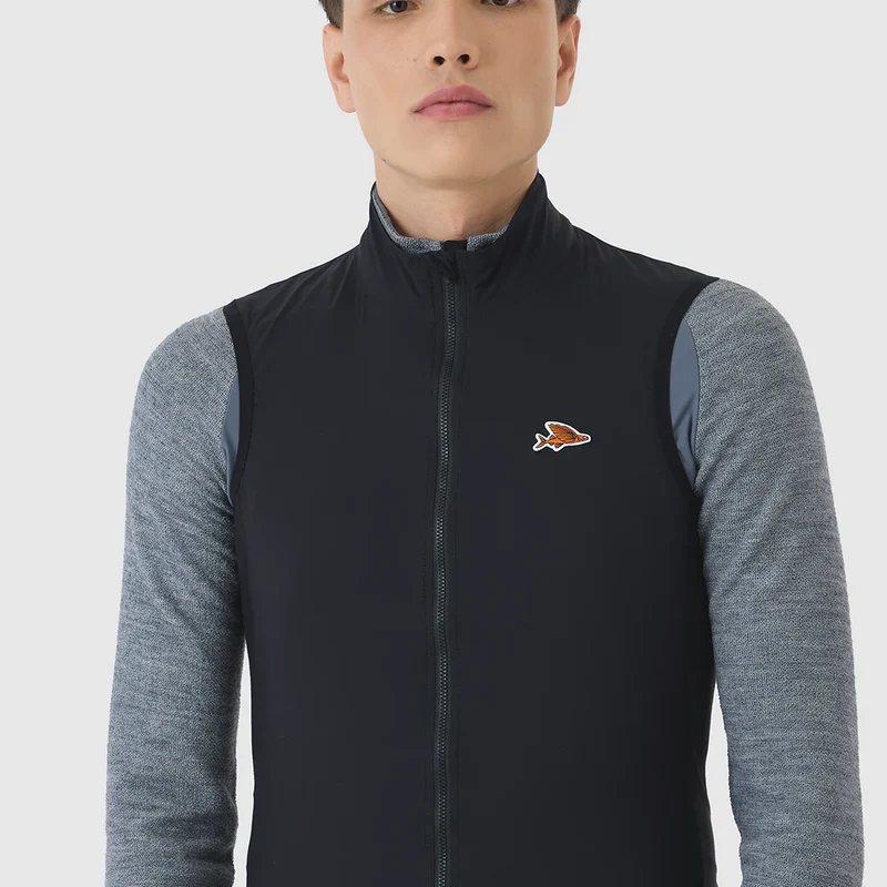 Gilet Cafe du Cycliste Edith - Nero