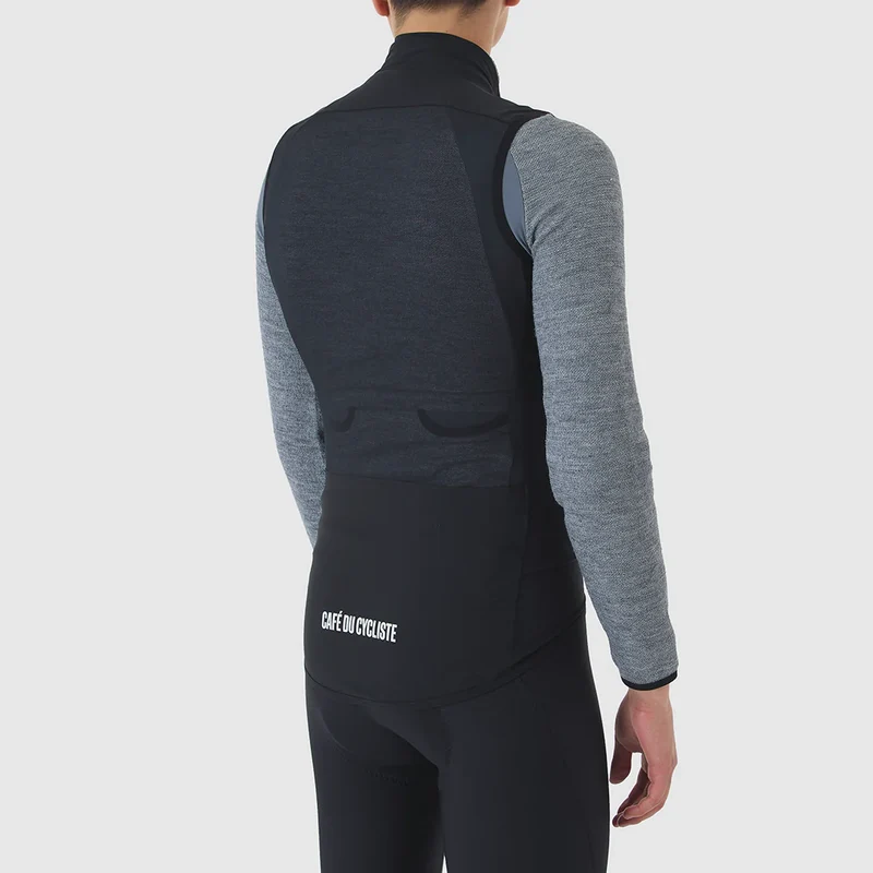 Gilet Cafe du Cycliste Edith - Nero