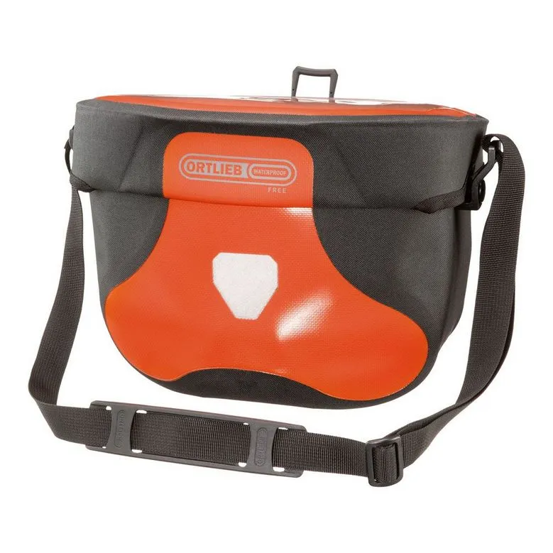 Borsa manubrio Ortlieb Ultimate Six Free 6.5L - Arancio