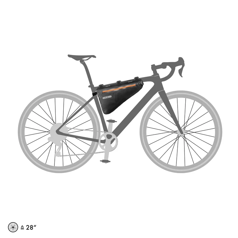 Borsa telaio Ortlieb Frame-Pack 4L - Nero
