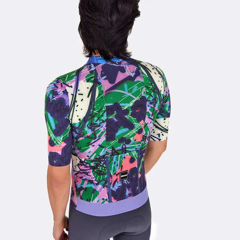 Maglia Santini Redux Loud - Multicolore